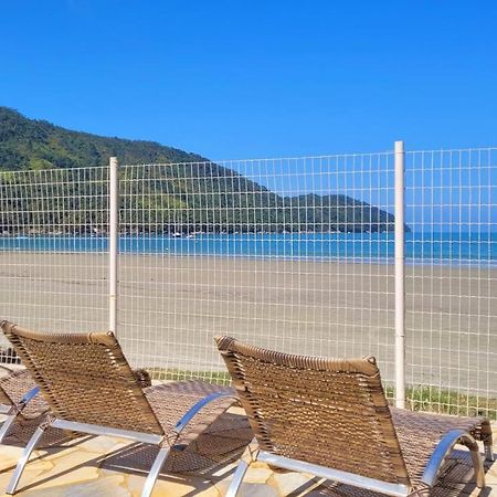 Pousada Areia E Mar Ubatuba Bagian luar foto