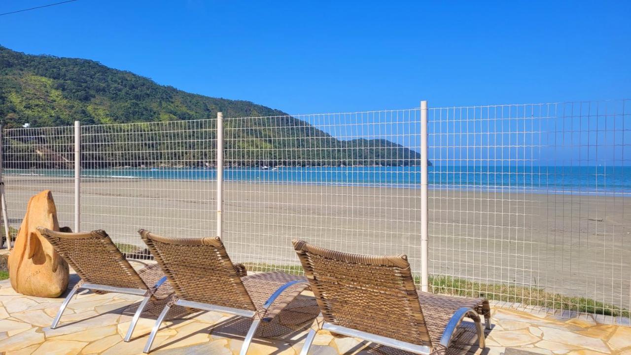 Pousada Areia E Mar Ubatuba Bagian luar foto
