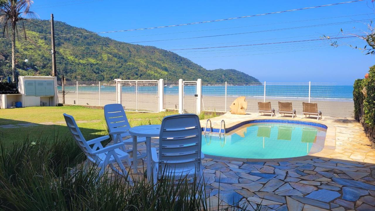 Pousada Areia E Mar Ubatuba Bagian luar foto
