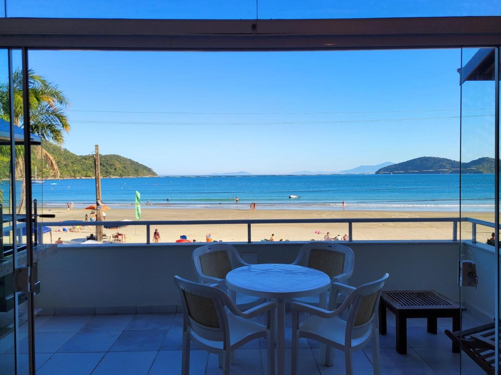 Pousada Areia E Mar Ubatuba Bagian luar foto